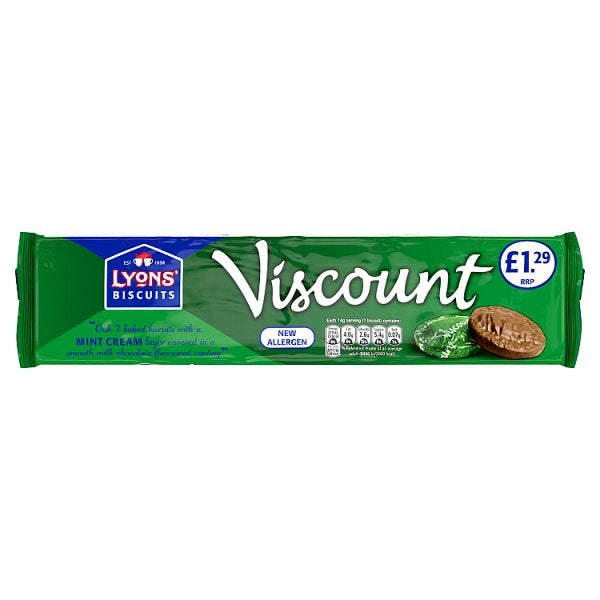 Lyons' Biscuits Viscount 98g [PM £1.29 ]