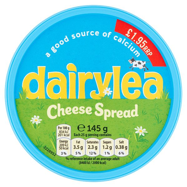 Dairylea Cheese Spread £1.95 PMP 145g