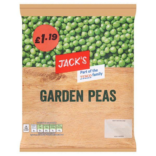 Jack's Garden Peas 500g