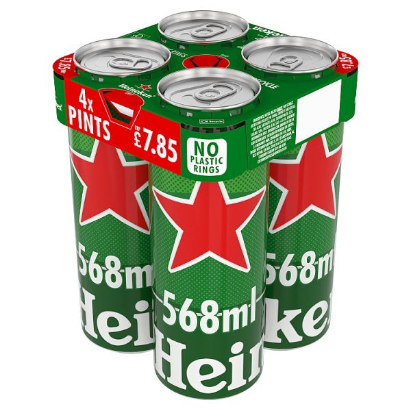 Heineken Lager 4x568ml