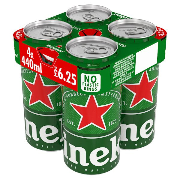Heineken Beer 4x 440ml