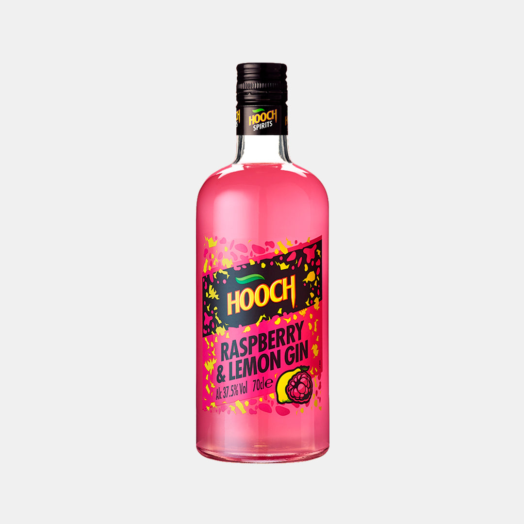 Hooch Pink Rasp & Lemon Gin 70cl