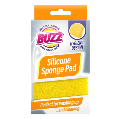 Buzz Silicone Sponge Pad - Yellows