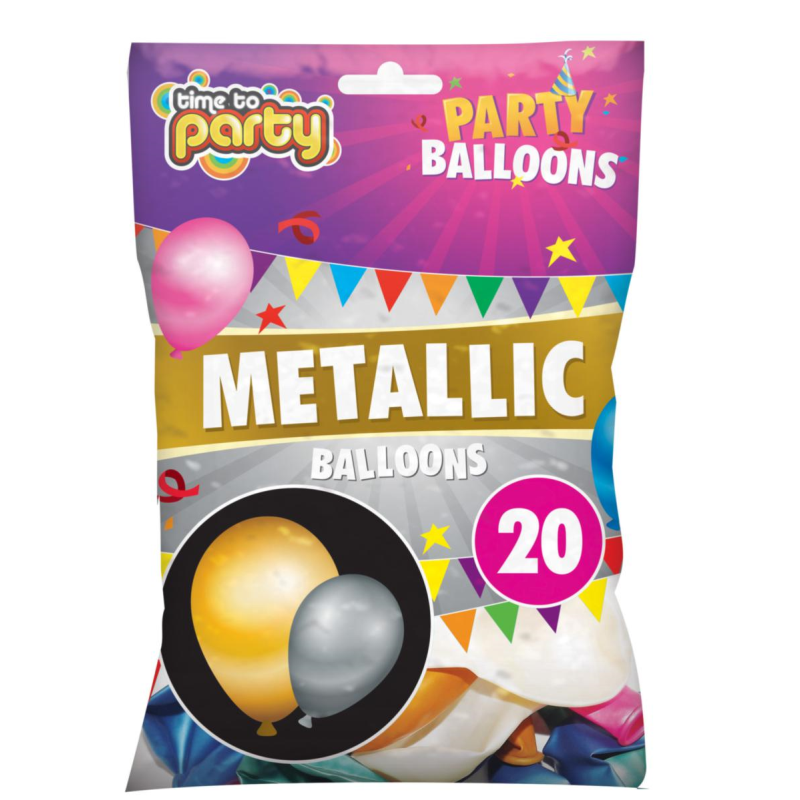 Metallic Balloons 25 ok