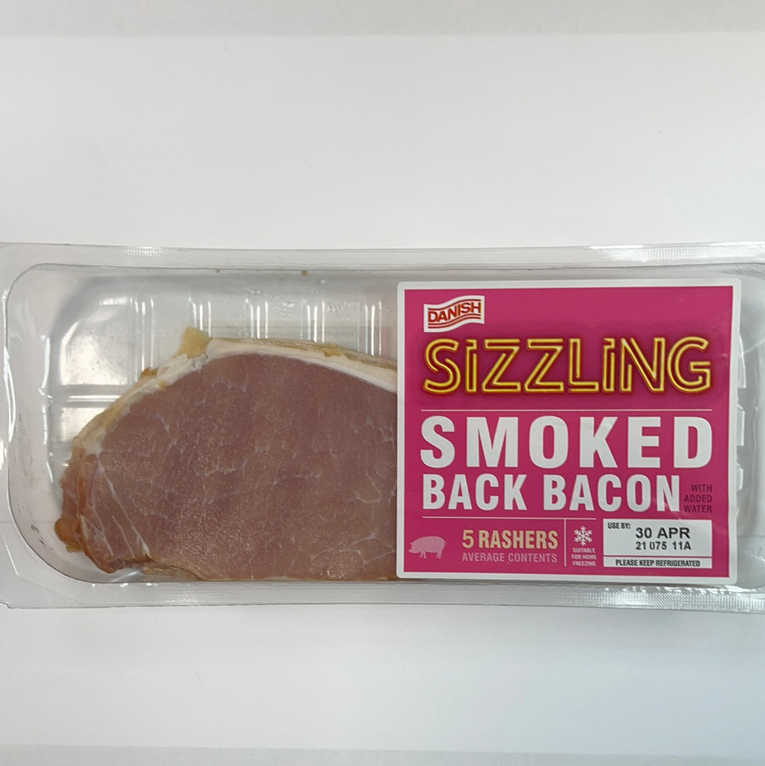 Sizzling Smoked Back Bacon