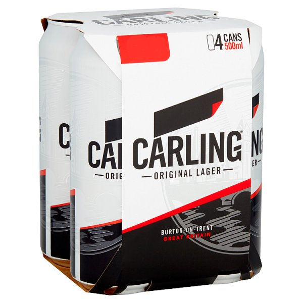 Carling Original Lager 4x500ml