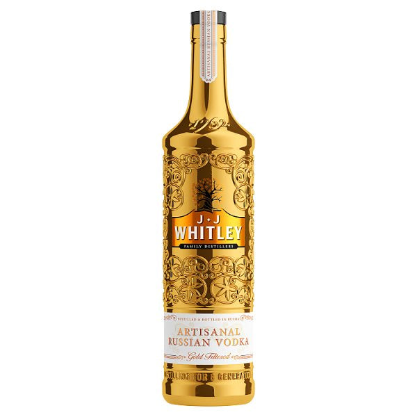 J.J Whitley Gold Artisanal Russian Vodka 70cl