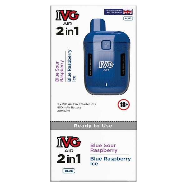 IVG Air 2 in 1 Blue Edition Rechargeable 20mg