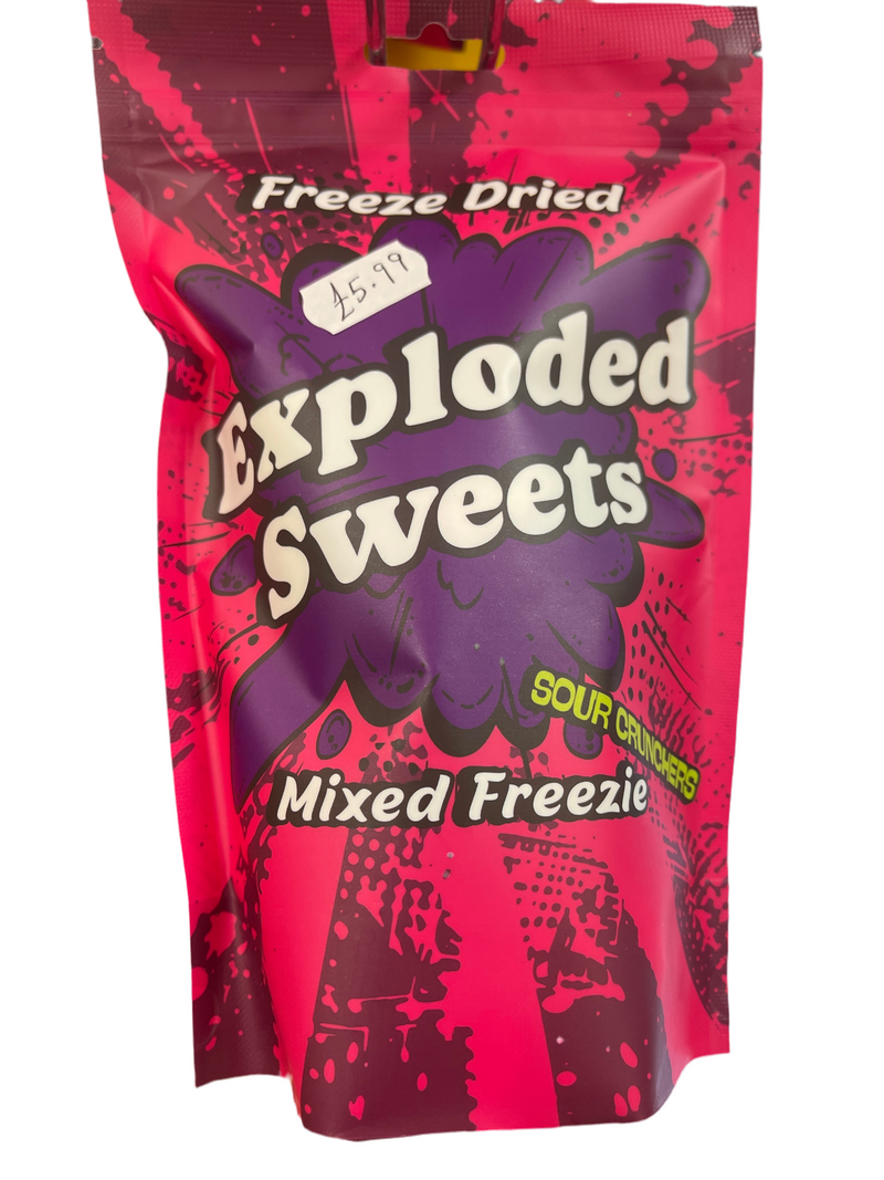 Freeze Dried Exploded Sweet