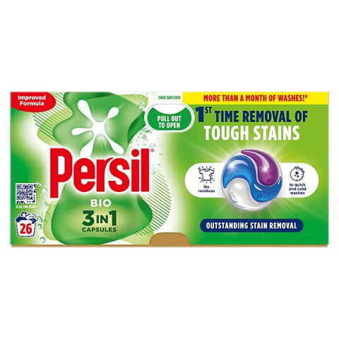 Persil 3 in 1 Washing Capsules Bio 26 washes