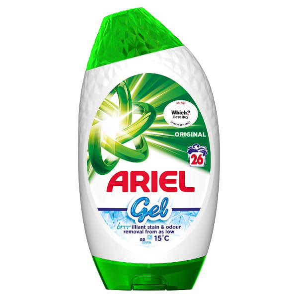 Ariel Washing Liquid Gel, 26 Washes, Original