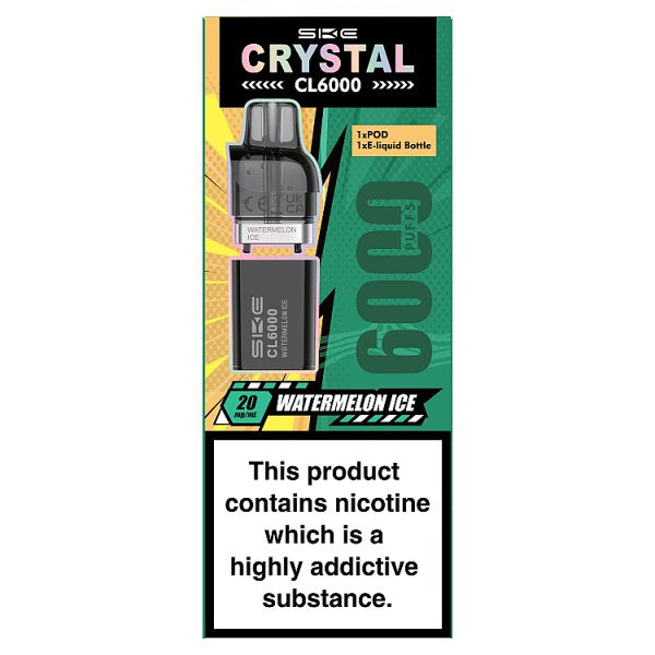 SKE Crystal CL6000 Watermelon Ice 20mg/ml