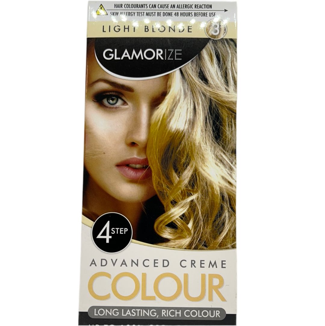 Glamorize Light Blonde Hair Dye 4 Step 40ml