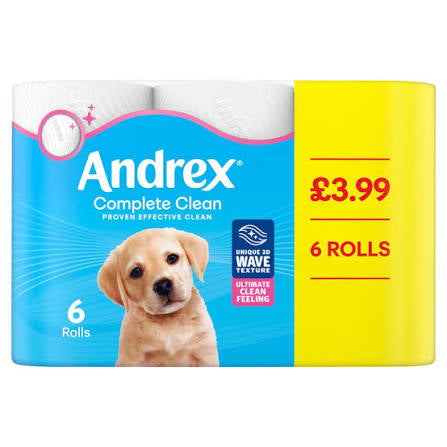 Andrex 6 Rolls