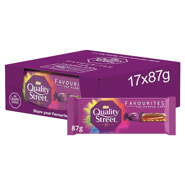 279834

Quality Street The Purple One Chocolate Sharing Bar 87g