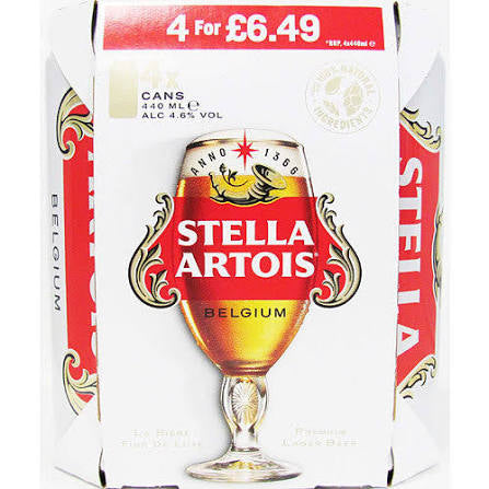 Stella Artois Premium Lager 440ml