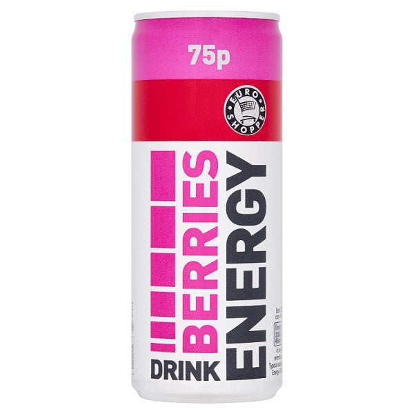 Euro Shopper Berries Energy Drink 250ml