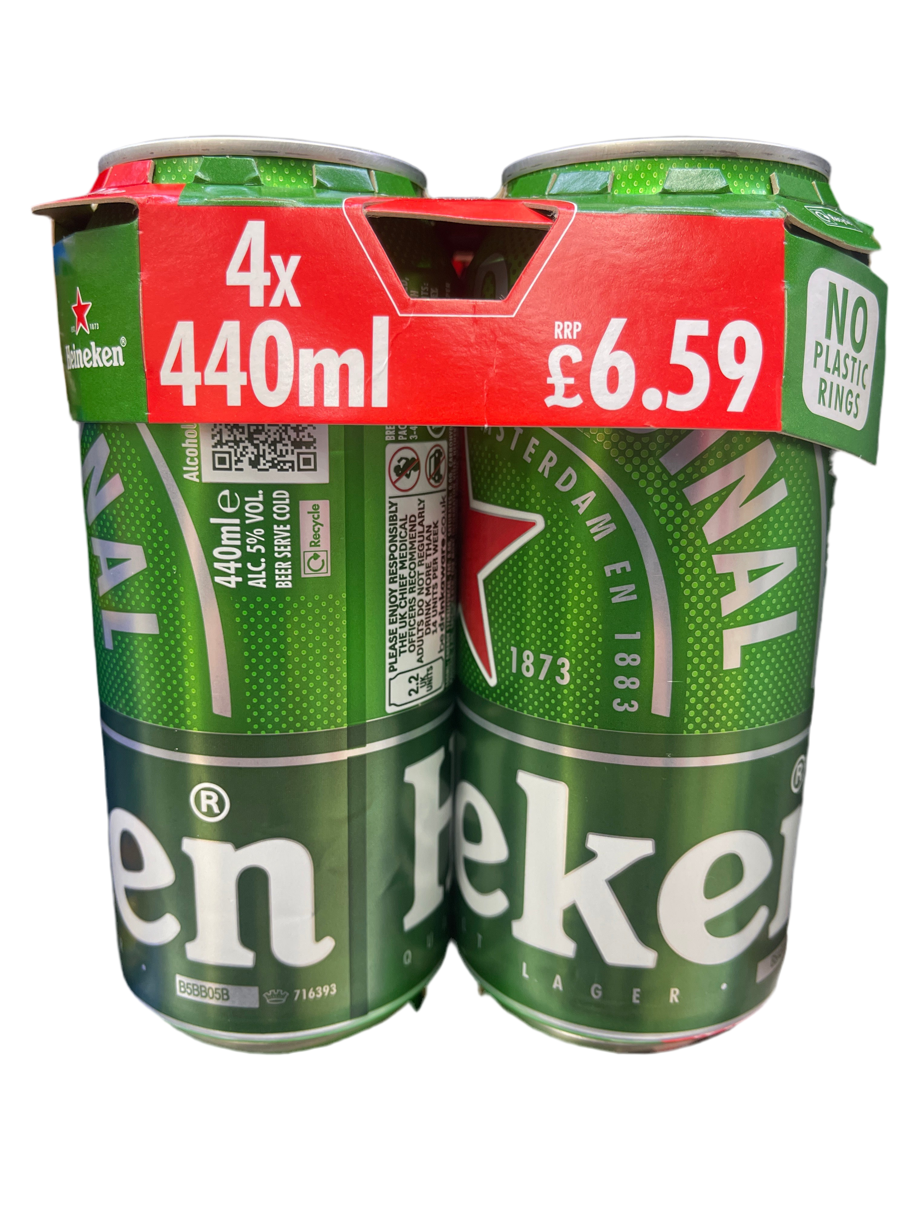 Heineken Beer 4x 440ml