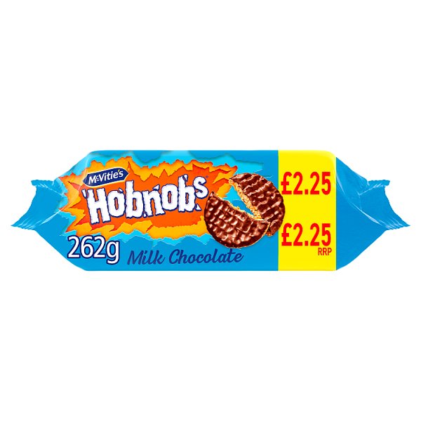 McVitie's Hobnobs Milk Chocolate 262g