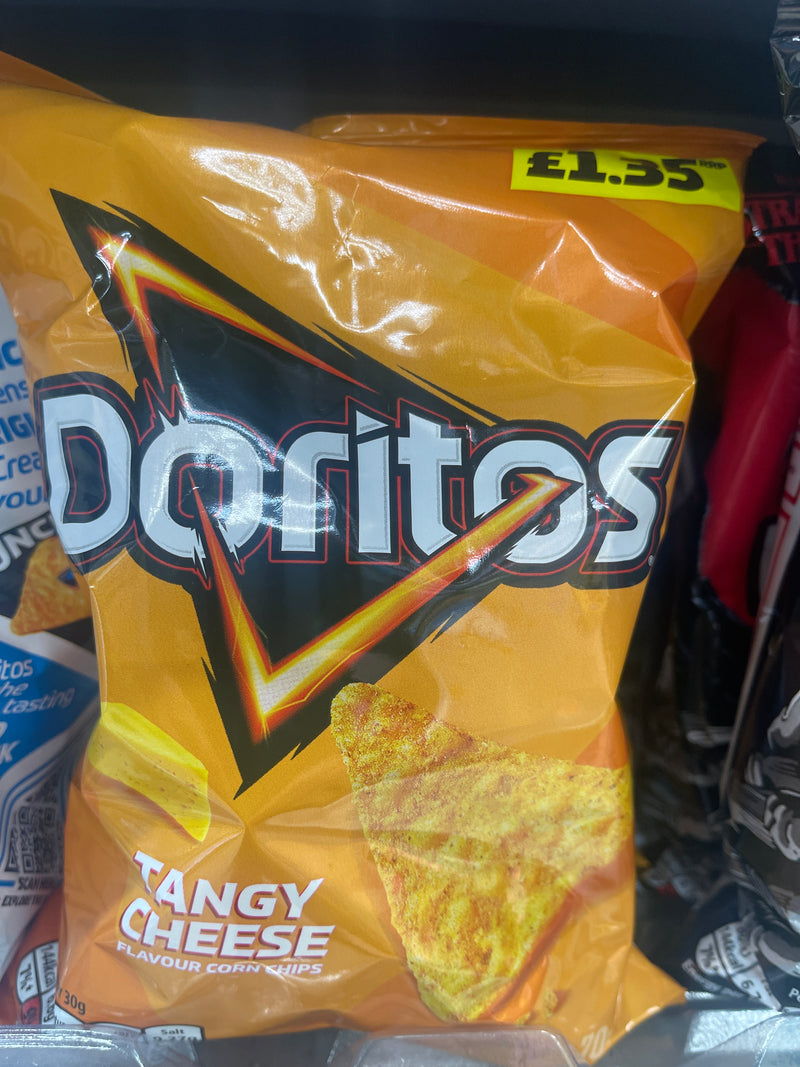 Doritos Tangy Cheese Corn chips