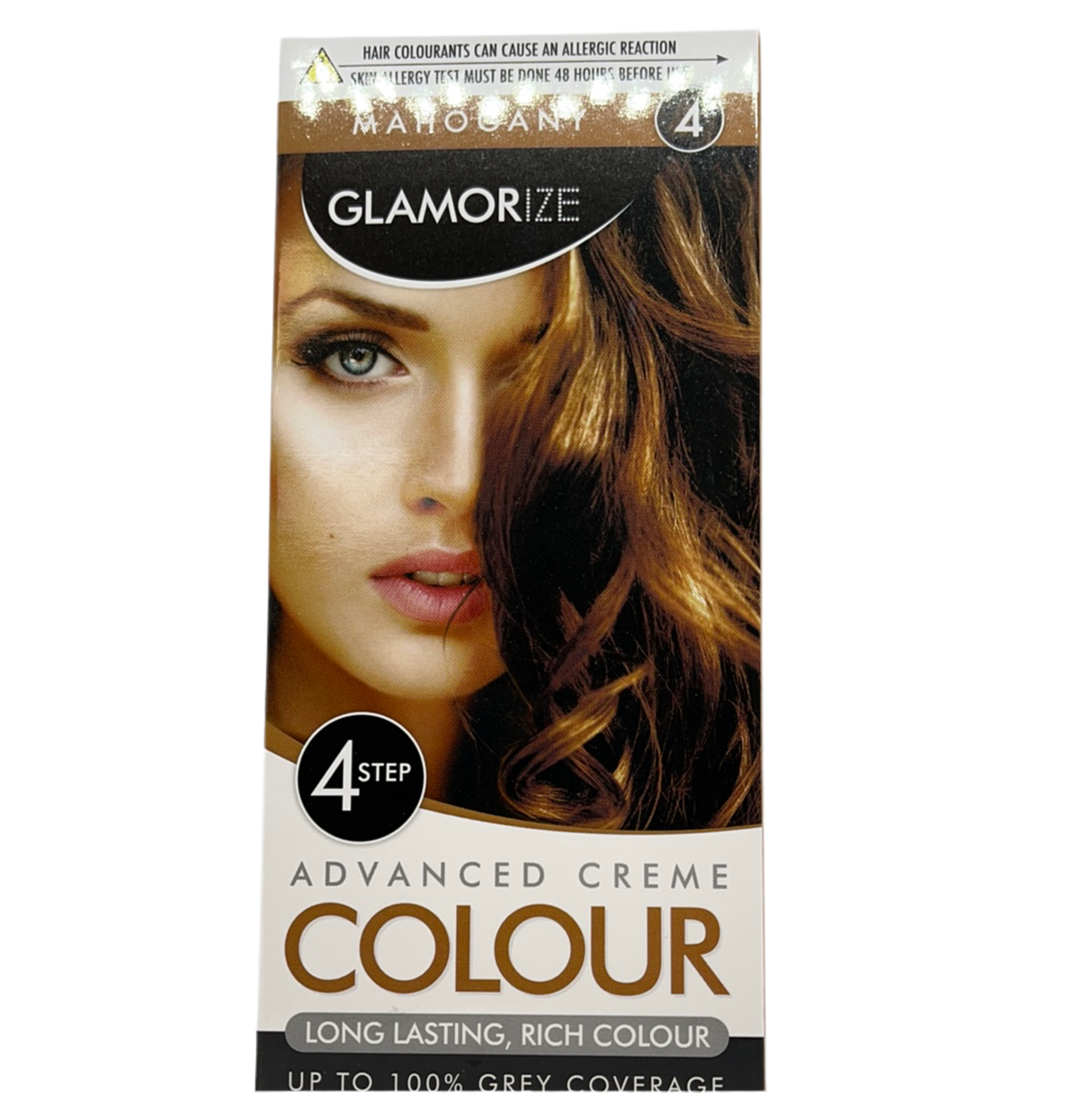 Glamorize Mahogany Hair Dye 4 Step 40ml