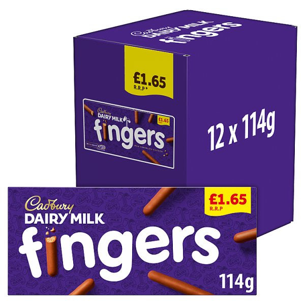 Cadbury Dairy Milk Fingers 114g