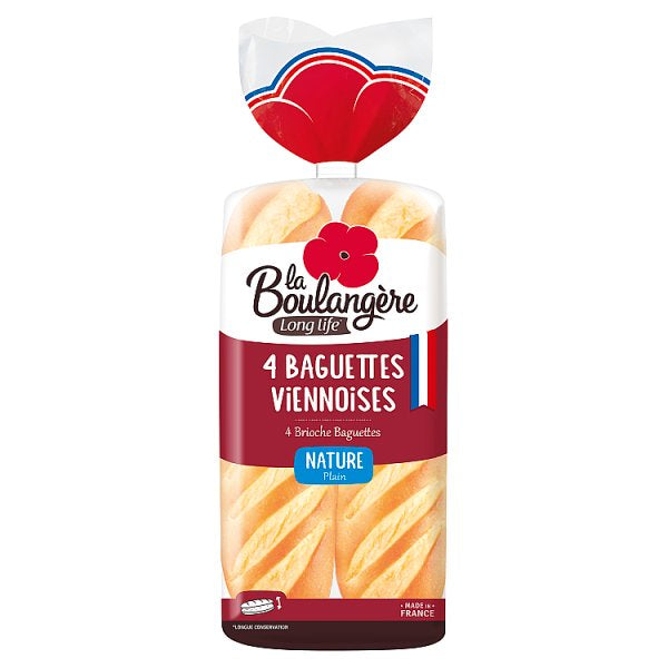 La Boulangère 4 Brioche Baguettes 340g