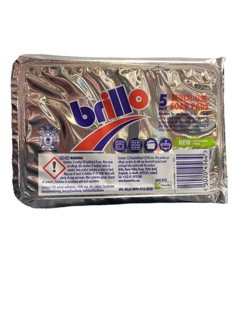 Brillo Multi Use Soap Pads 5 ok