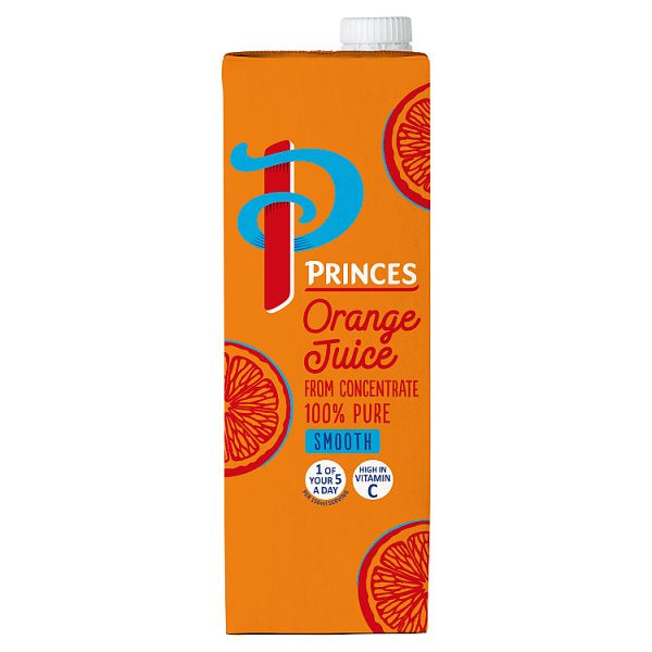 Princes Smooth Orange Juice from Concentrate 1 Litre