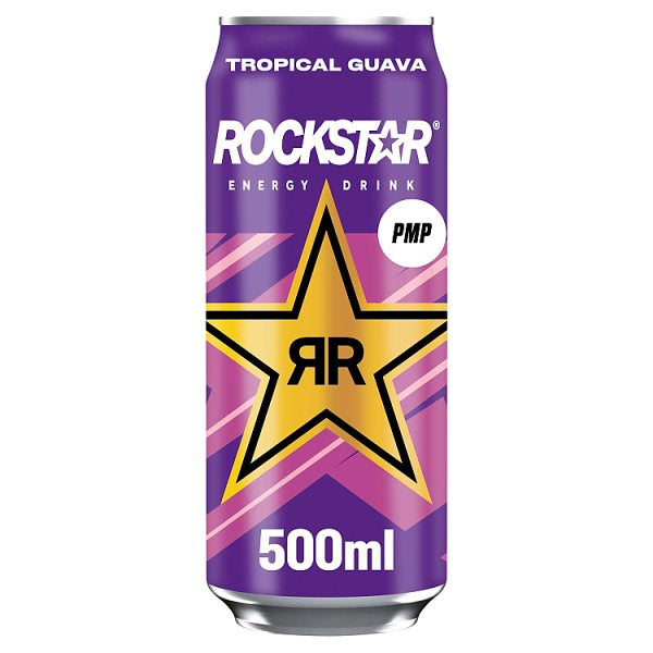 Rockstar Punched Tropical Guava 500ml Can,