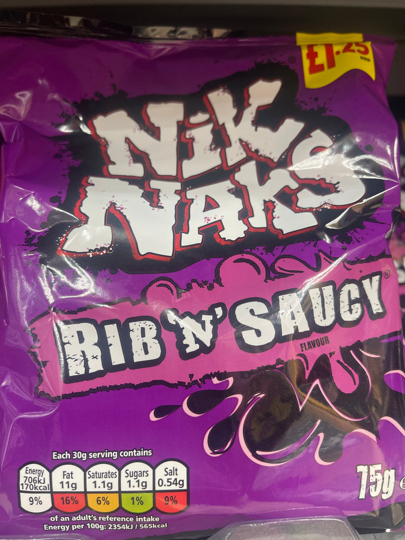 Nik Naks Rib & Saucy