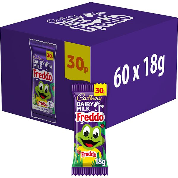 Cadbury Dairy Milk Freddo Chocolate Bar 30p PMP 18g [