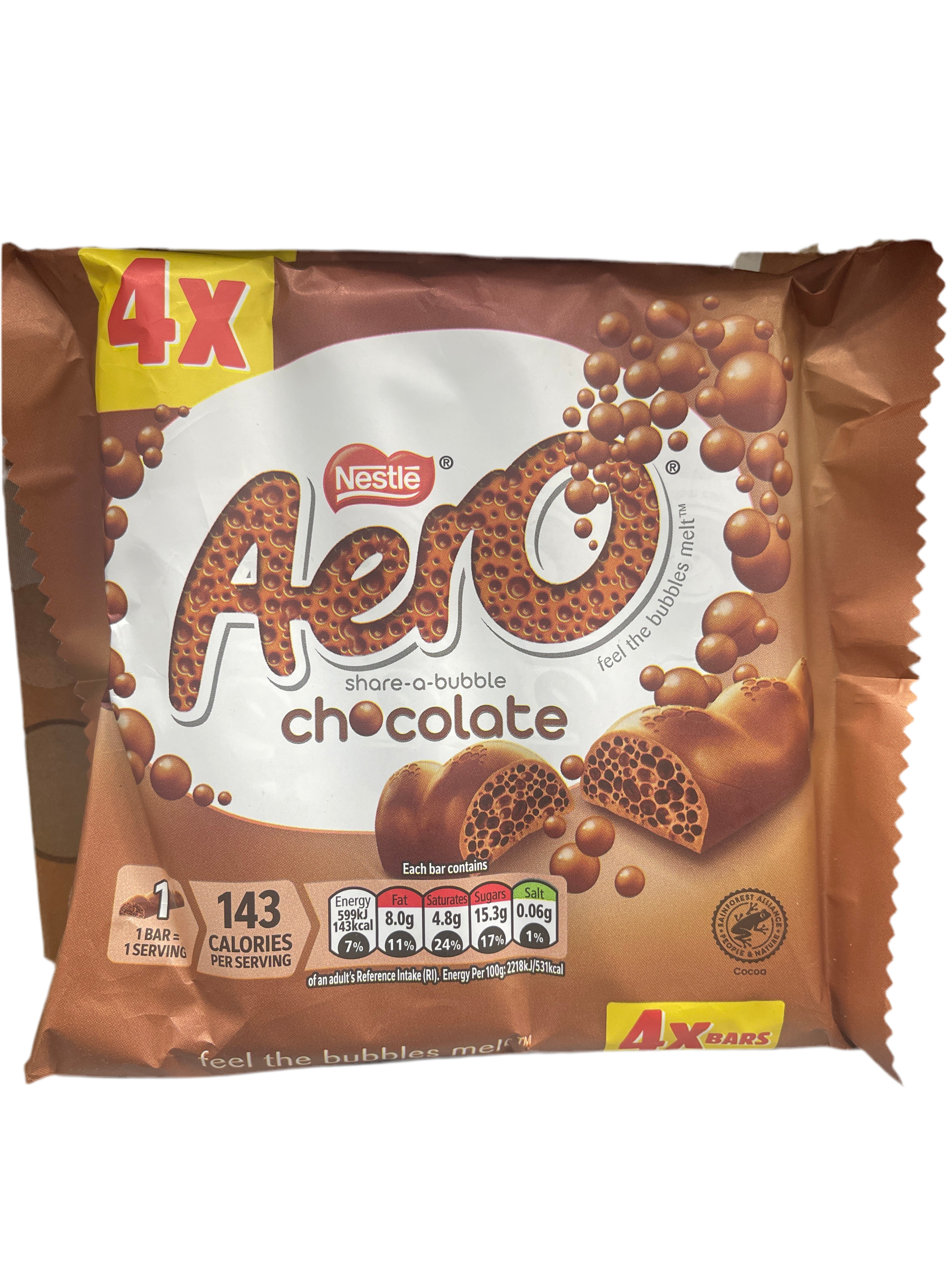 Aero chocolate 4pk