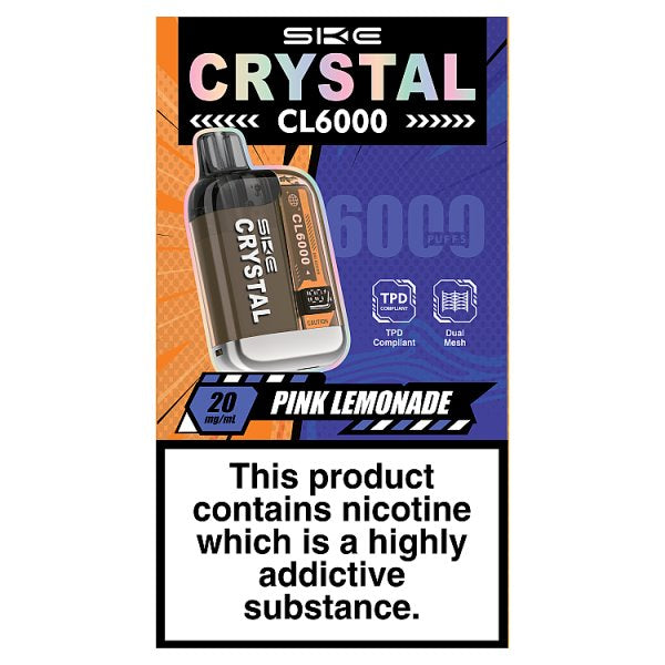 SKE Crystal CL6000 Pink Lemonade 20mg/ml