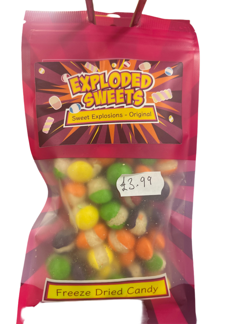 Exploded Sweat freezer Dried Candy