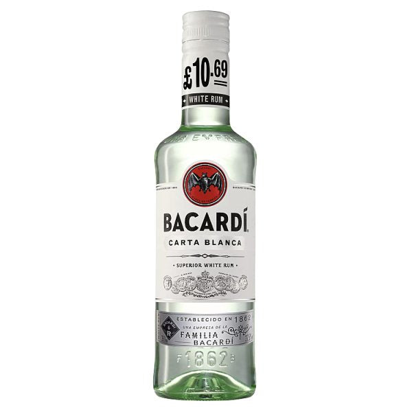 BACARDÍ Carta Blanca Superior White Rum, 35cl [PM £10.69 ]