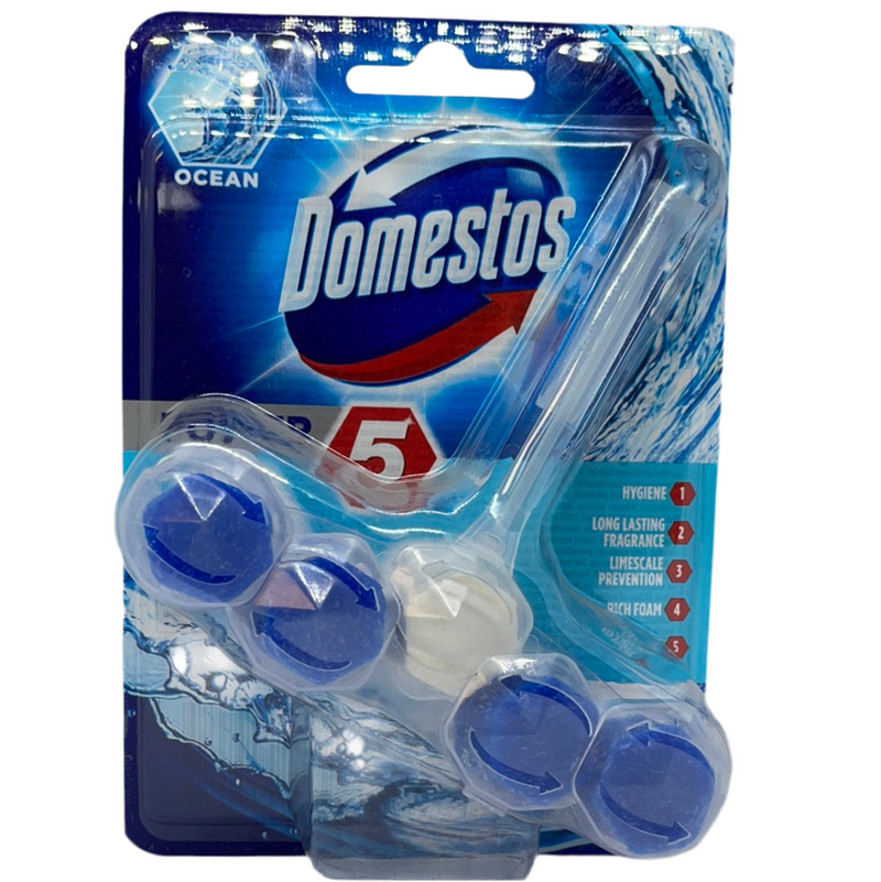 Domestos Power 5 Rim Block  ocean