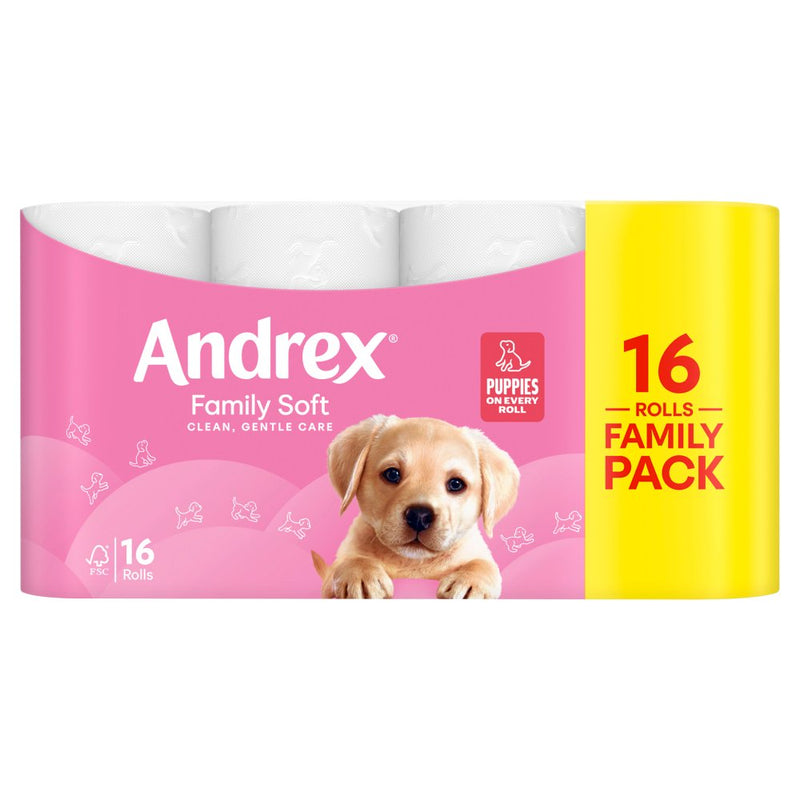 Andrex Family Soft  16 Rolls