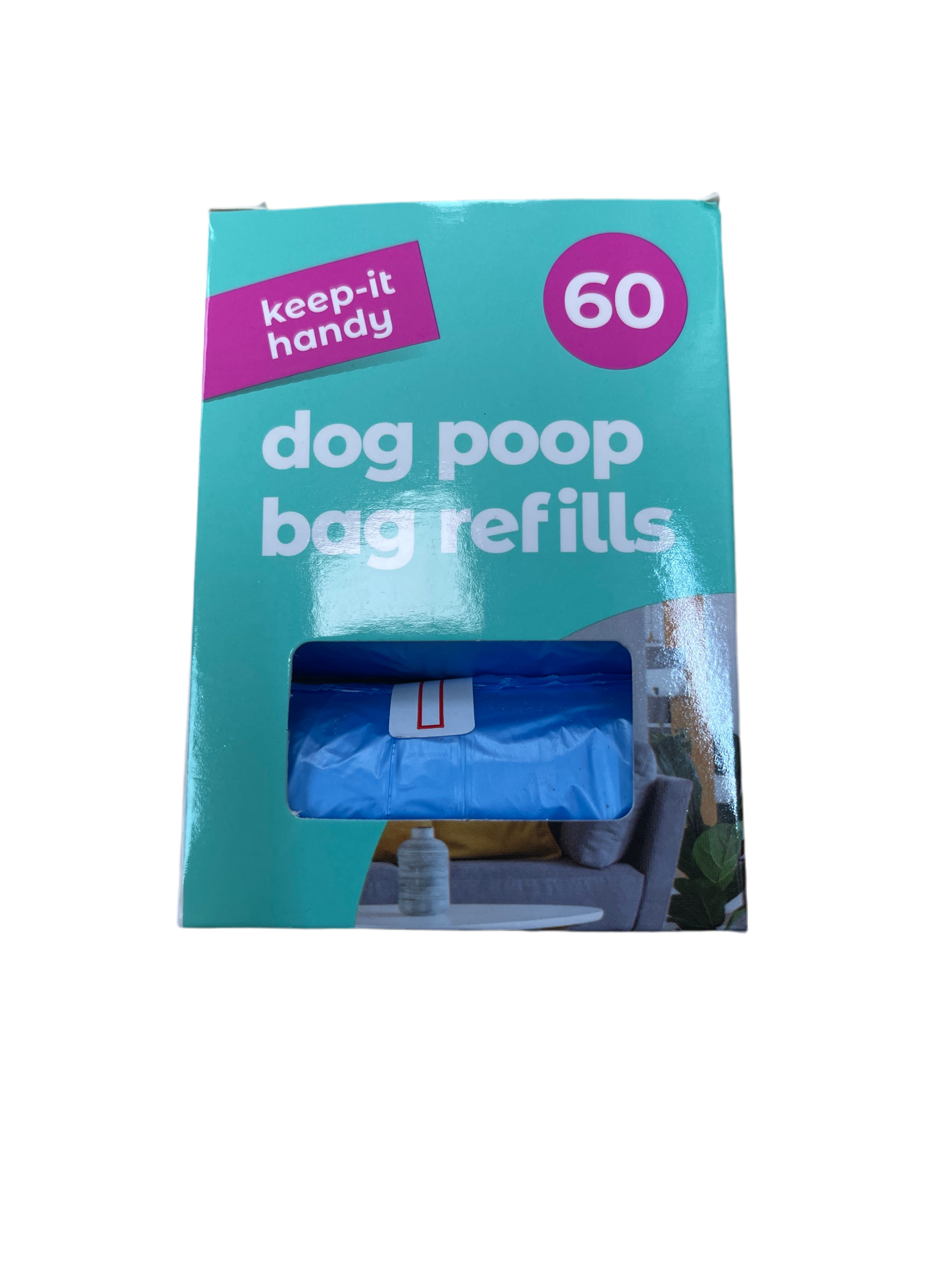 Dog poop bag refills 60