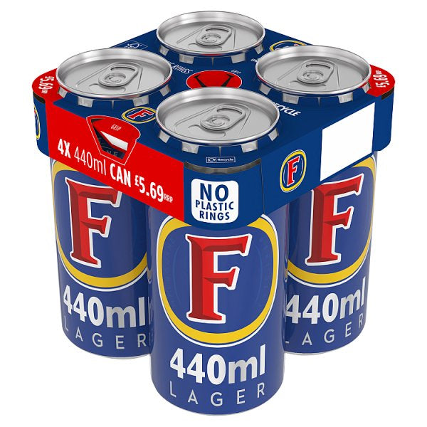 Foster's Lager Beer 4 x 440ml