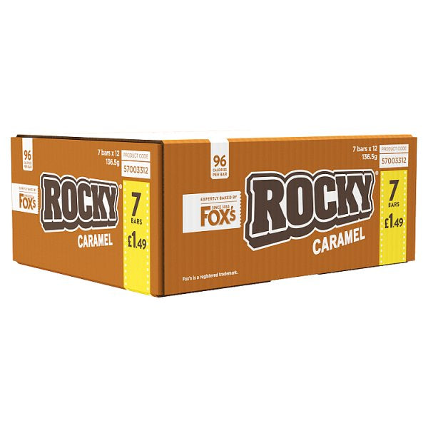 Fox's Rocky Caramel Bars 7 x 19.5g (136.5g) – Customer Support