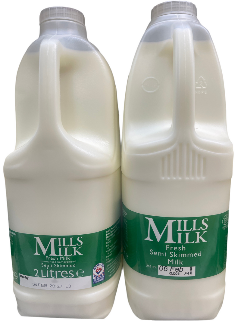Mills milk Green 2 Litre