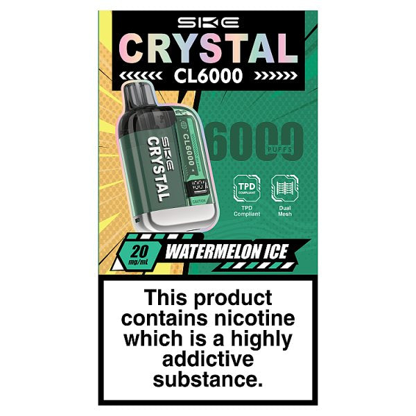 SKE Crystal CL6000 Watermelon Ice 20mg/ml