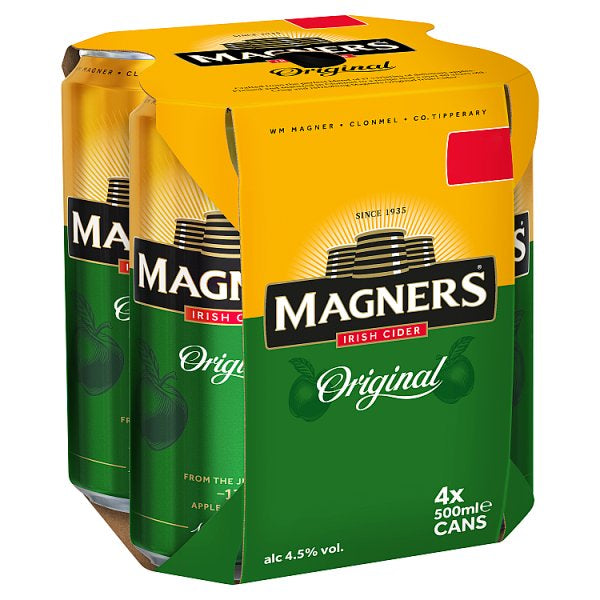 Magners Original Irish Cider 4 x 500ml [PM £5.85 ]