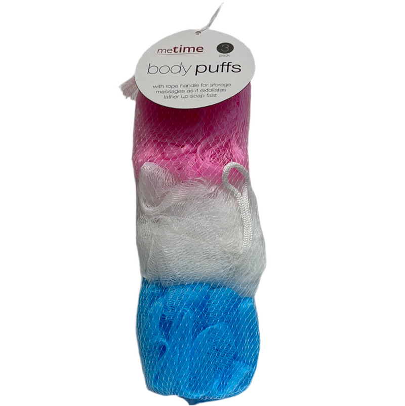 Body Puffs 3pack