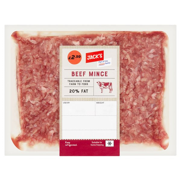 Jack's Beef Mince 400g [PM £2.99 ]