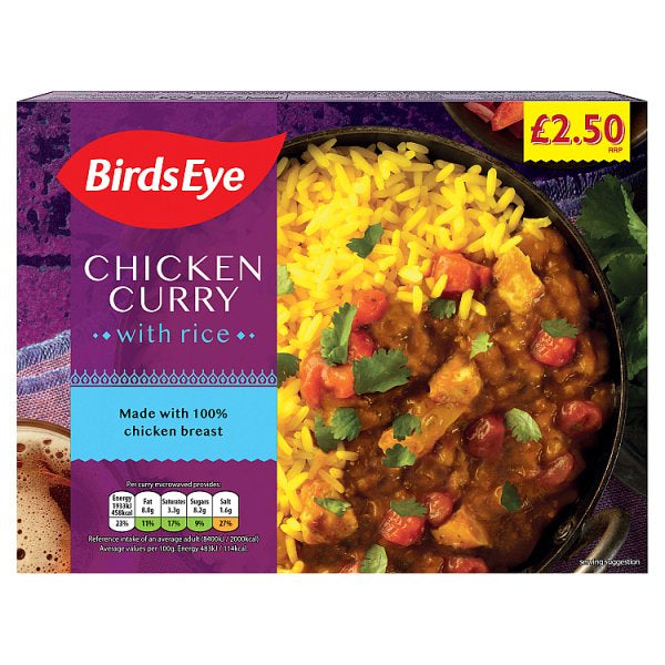 Birds Eye Chicken Curry with Rice 400g