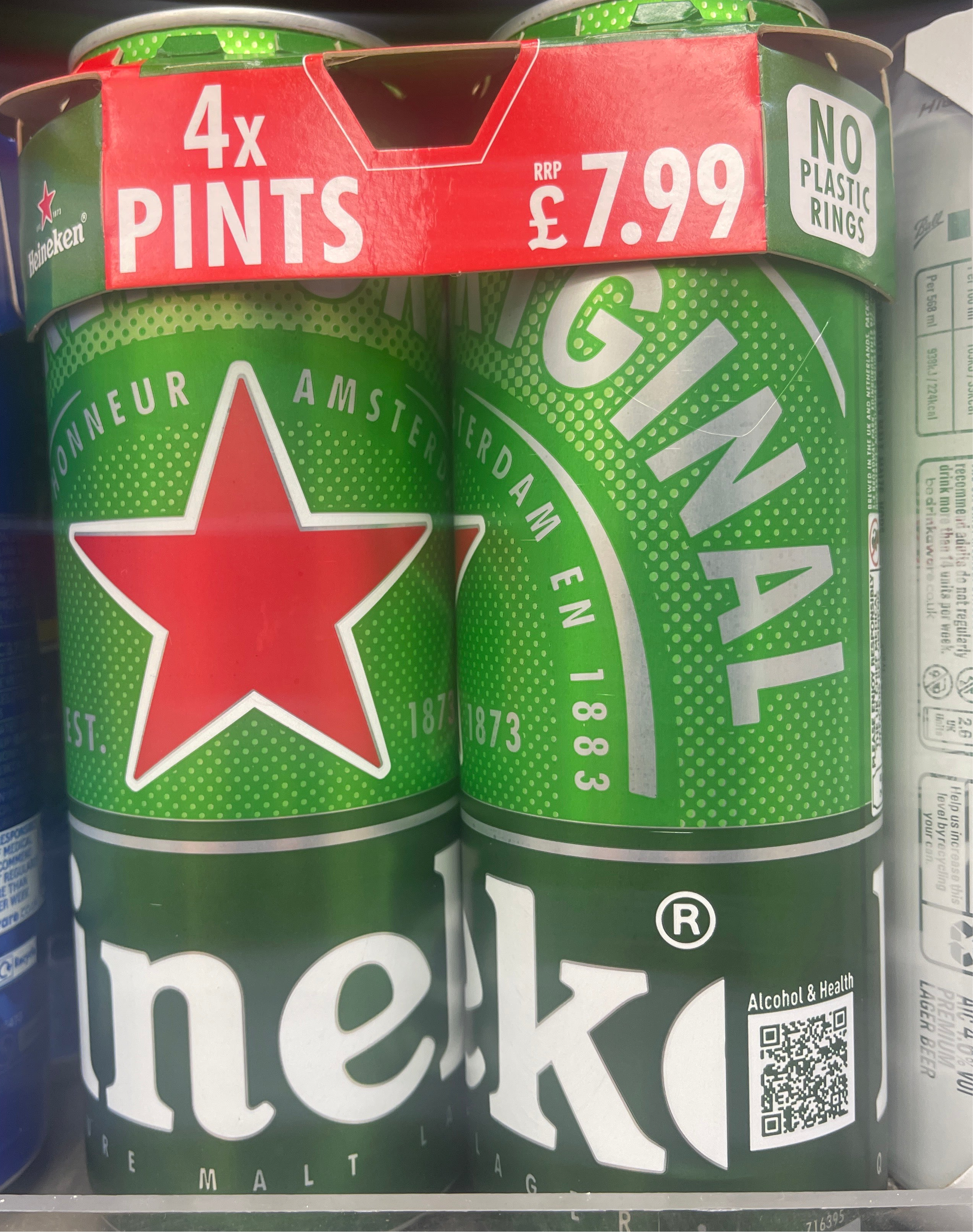 Heineken Lager 4x568ml