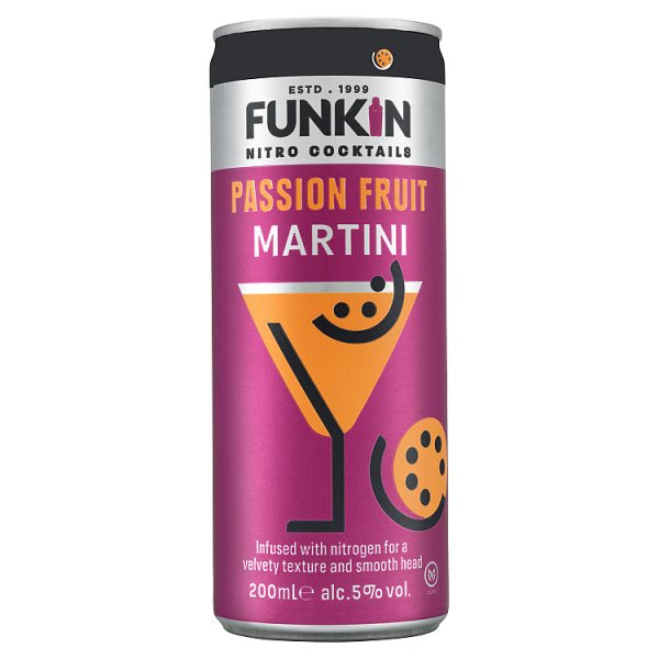 Funkin Nitro Cocktails Passion Fruit Martini 200ml [PM £2.19 ]