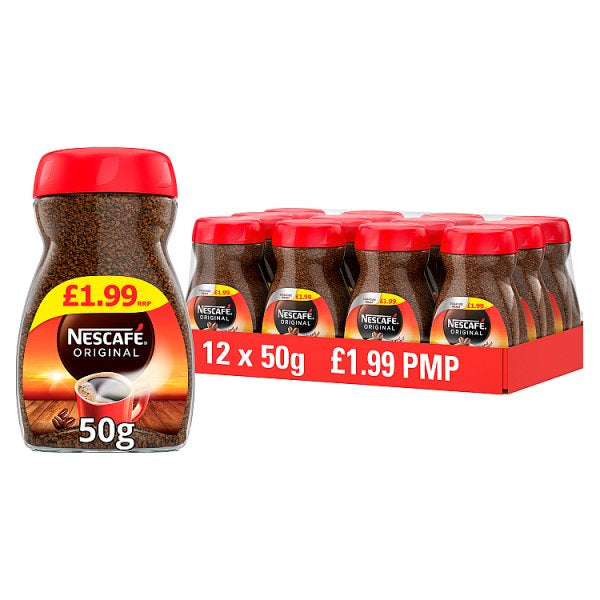 Nescafe Original Instant Coffee 50g £1.99pm